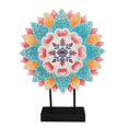 thumbnail image 1 of Benzara BM152404 Exuberantly Attractive Resin Tabletop Decor, Multicolor, 1 of 1