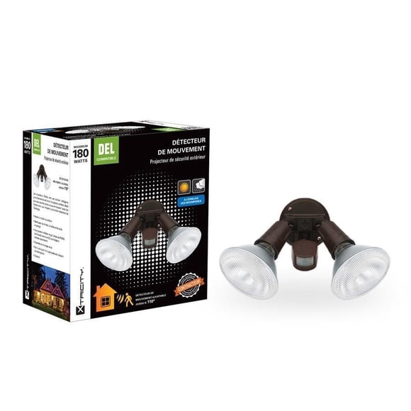 Xtricity motion sensor 2 heads 180w maximum brown