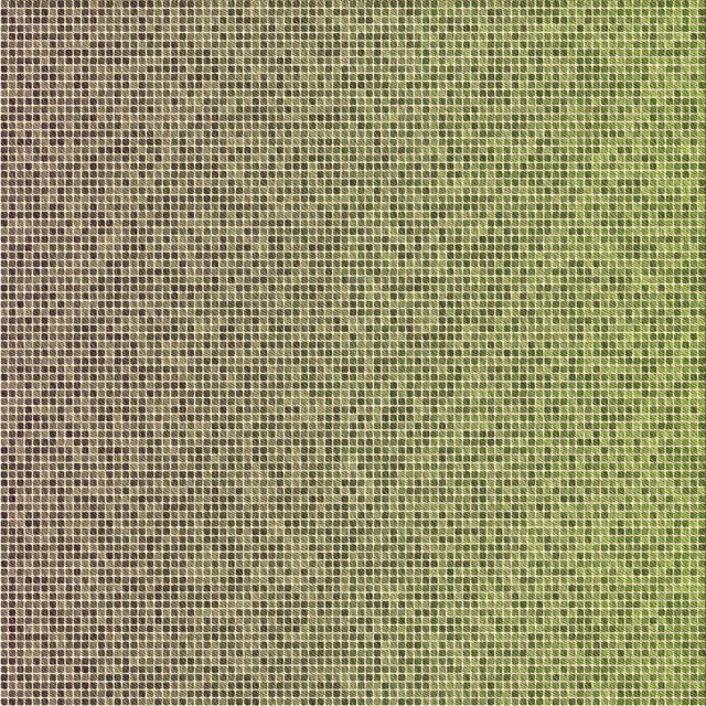 Ahgly Company Tapis d'Intérieur Lavable à la Machine, Carré, Transitionnel, Brun Gingembre Vert, Tapis de Zone, 5 Pieds Carré