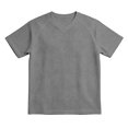 thumbnail image 1 of Men's Shirts Short Sleeve Crew Neck T-Shirt Basic Grey Tee Shirts Mens Clothes, 1 of 4