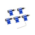 thumbnail image 2 of Thinsony Bike Cable Guide Brake Line Holder Hose Wire Clips Clamps Blue 21.5x20mm 1Set, 2 of 6