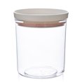 thumbnail image 5 of Récipient Alimentaire de Cuisine Empilable, Anti-Humidité, Organiseur de Grains 1 4 2, Support de Rangement Transparent avec Couvercle, Rose, 350 ml, 5 of 5