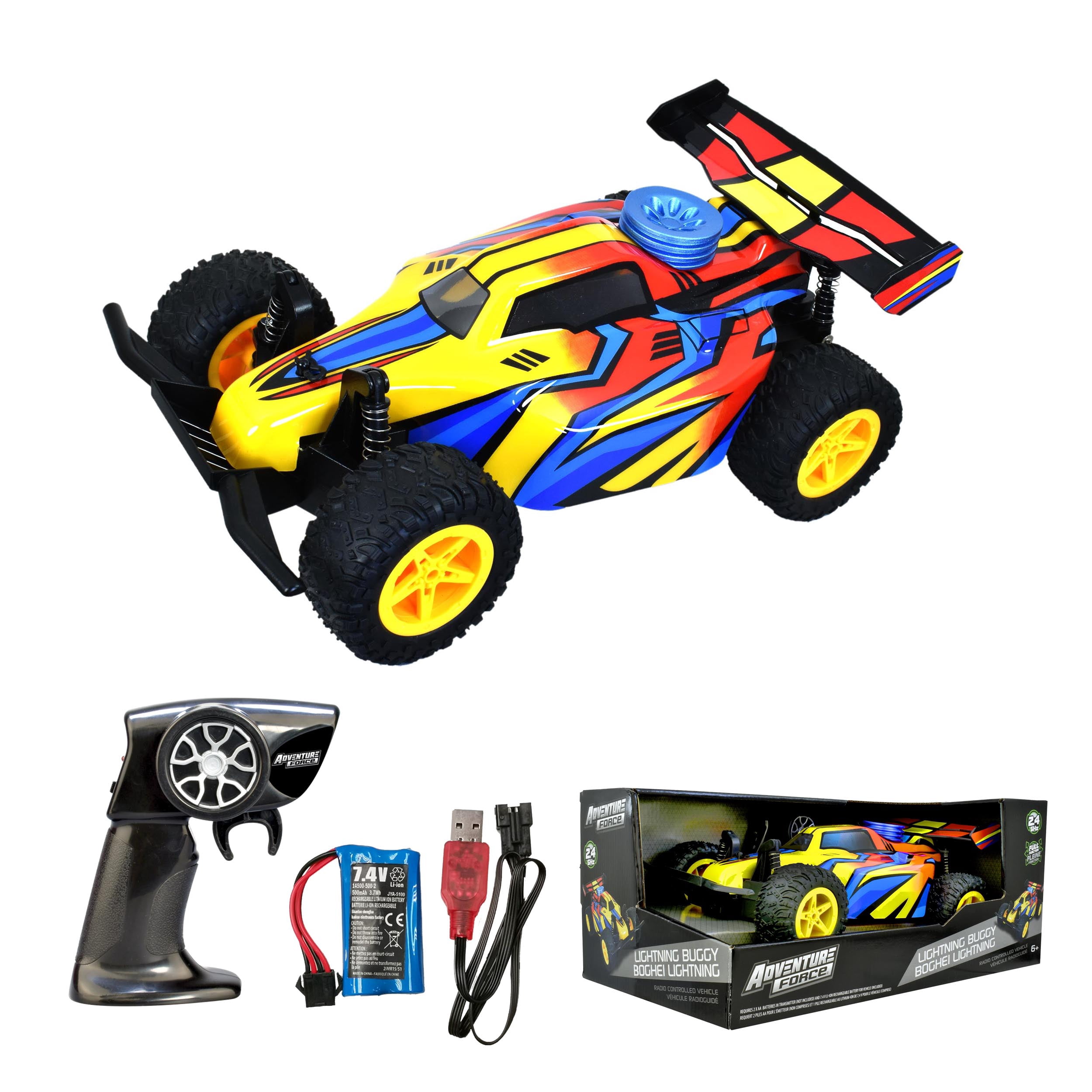 Adventure Force 1:14 Lightning Buggy Radio Control
