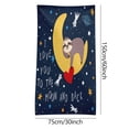 thumbnail image 3 of Agiferg Microfiber Beach Towel Super Lightweight Colorful Bath Towel Sandproof Beach Blanket Multi-Purpose Towel For Travel Swimming Pool 30x60 Inch, 3 of 5