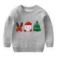 thumbnail image 1 of QUDDERR Chandails pour Enfants Garçons Filles 1-6 Ans Bébé Tricot de Noël Chandail Automne Hiver Col Rond pour Tout-Petit, 1 of 9