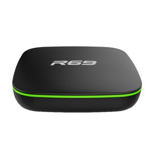 R69 Android 7.1 Intelligent TV Encadré 1GB+8GB Quad Core WIFI H.265 4K Lecteur multimédia vidéo UK prise