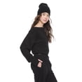 thumbnail image 4 of My Sister's Closet Girls' Long Sleeve Off-the-Shoulder Top, 4 of 6