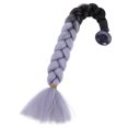 thumbnail image 3 of Helmet Pigtail Helmet Wig Helmet Braid Ponytail Helmet Hair with Suction Cup, 3 of 8