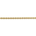 thumbnail image 3 of 14K Or Jaune 3mm Fait à la Main Chaîne de Corde Régulière 24 Po, 3 of 5