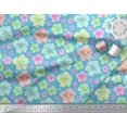 thumbnail image 3 of Soimoi Polyester Crepe Fabric Artistic Floral Printed Fabric 1 Yard 52 Inch Wide, 3 of 3