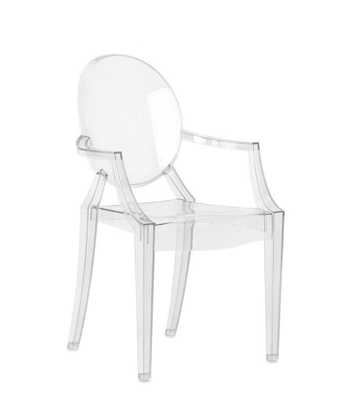 Chaise ghost transparente Plata Décor Import pour enfants