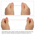 thumbnail image 3 of Uxcell Elastic Cord Heavy Stretch String Rope for Crafting DIY Sewing Hook Straps Camping Tie Down Strap Orange 1mm x 100m, 3 of 5