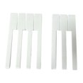 thumbnail image 4 of Milaget Touches Réparation Accessoires en PVC Remplacement Claviers Instruments Blanc, 4 of 7
