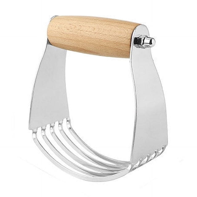 PRETXORVE Coupe-Agitateur de Pâte avec Lames en Acier Inoxydable Robustes Taille Moyenne