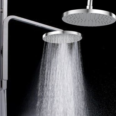 EGNMCR Pomme de Douche à Jet Supérieur Surcompressé Grande Douche Acier Inoxydable Salle de Bain Domestique Pomme de Douche-Douche Chauffe-Eau-Buse de Douche Pomme de Douche