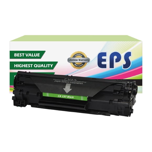EPS Compatible Toner Cartridges Replacement for Cartridge 137 CRG 137 Compatible with Printer Model MF216N MF227DW F229DW Black