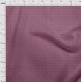 thumbnail image 4 of oneOone Polyester Spandex Dark Magenta Fabric Abstract Irregular Lines Sewing Craft Projects Fabric Prints By Yard 56 Inch Wide, 4 of 4