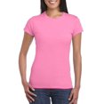 thumbnail image 2 of T-Shirt de Protection Solaire à Manches Courtes pour Femmes, Ajusté, Yoga, Course, Gym, Entraînement, Basique en Coton, Col Rond, Longueur Tunique, E TTG, 2 of 4