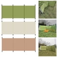 thumbnail image 2 of Bgsha Outdoor Windscreen Portable Windshield Privacy Screen For Camping Picnic BBQ Green Yellow White Camping Windscreen, 2 of 7