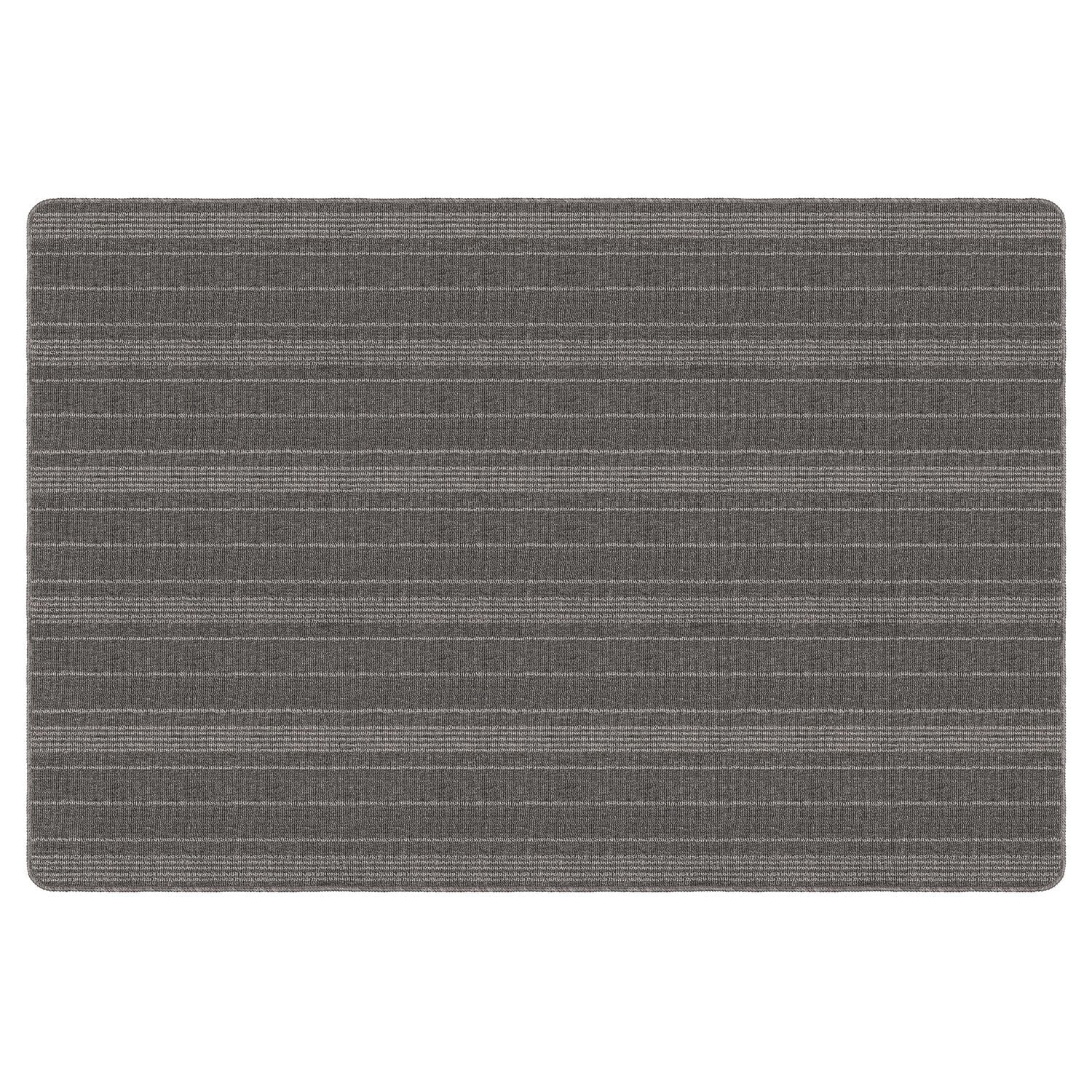 4-ft. x 6-ft. Grey Olin Carpet