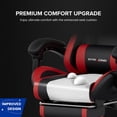 thumbnail image 4 of GTRACING GTWD-200 Ergonomic Gaming Chair with Adjustable Pillows and Footrest, 4 of 11