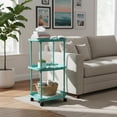 thumbnail image 4 of Fwttom Small Plastic Furn Iture, Mini Table Easy Small Apartment Bedside Table Small Table, 4 of 6