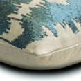 thumbnail image 2 of Pillow Cover, Decorative Teal Blue 18"x18" (45x45 cm) Throw Pillow Covers, Linen Sequins Throw Pillows For Sofa, Abstract Pattern Modern Style - Rapids, 2 of 3