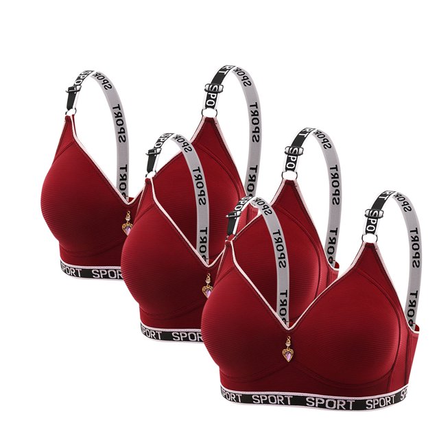 3PC Women's Everyday Bralette - Snug & Firmer Support Bra | Curvy Look Enhancer, Fully Stretchable & Shape-Retaining for All Ages