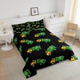 thumbnail image 4 of Erosebridal Cartoon Vehicle Bedding Full Comforter Set, Garbage Car Down Comforter, Trash Truck Decor , Reversible, 4 of 7