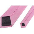thumbnail image 4 of ORUYROP Men's Ties Solid Pure Color Plain Formal Black Ties For Men, 4 of 5