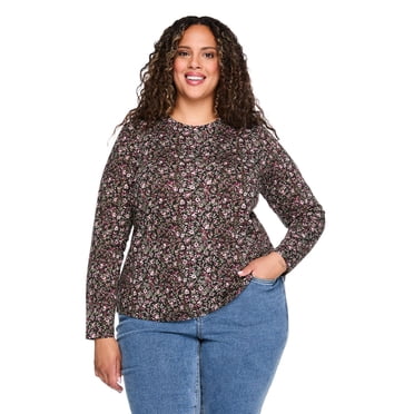 Lane Bryant Women's Plus Long-Sleeve T-Shirt