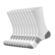 Cameland Men's Athletic Socks Casual Solid Color Sweat-absorbing Breathable And Outdoor Socks For Sports 5 Pairs