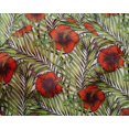 thumbnail image 5 of oneOone Silk Tabby Orange Fabric Tropical Sewing Craft Projects Fabric Prints By Yard 42 Inch Wide, 5 of 5