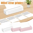 thumbnail image 2 of Portable Thermal Printer, Printer Supports A4 Paper, Inkless Thermal Printer, For Office Travel, 2 of 8