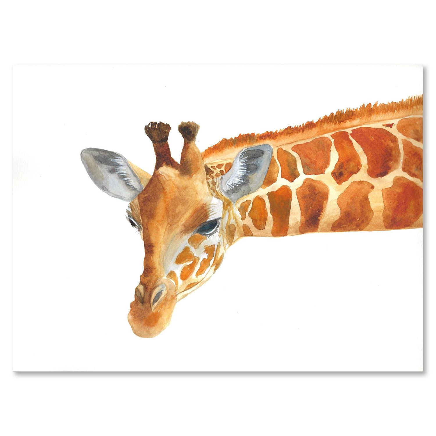 Designart Portrait d'Une Girafe IX Art mural sur toile