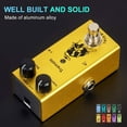 thumbnail image 3 of CHOK Electric Guitar Effect Pedal Professional Mini Portable distortion delay choral vibrato sound simulator, 3 of 9