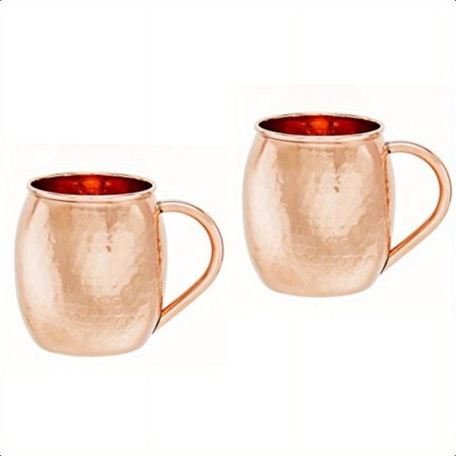 AMERTEER Old Dutch Hammered Solid Moscow Mule Mug 16 oz Copper