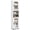 White, variant on Costway Bathroom Cabinet, Slim Floor Storage Cabinet with 2 Fluted Doors,4 Rubber Feet Natural