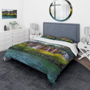 Designart - Plitvice Lakes Croatia - Traditional Duvet Cover Set