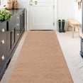 thumbnail image 1 of ANTPOP Runner Rug Outdoor Carpet Runners Hallway Non-Slip Rubberback Area Rugs Indoor Entrance Mat for Entryway Kitchen, 4'x6', Light Brown, 1 of 7