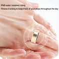 thumbnail image 4 of Bague Traqueur de Mise en Forme, Bague Intelligente Portable Légère Résistante à l'Eau IP68 pour Cadeaux d'Anniversaire Type 8,Type 9,Type 10,Type 11,Type 12, 4 of 7