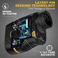 thumbnail image 3 of ACEGMET 1100 Yard 8 Mode Laser Golf Rangefinder w/ 6x Magnification, Black, 3 of 7