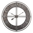 thumbnail image 1 of Studio Designs 30" Industrial Loft Brushed Steel Analog Home Decor Wall Clock, 1 of 5