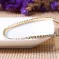 thumbnail image 2 of Thinsony Bracelets de Cheville Pailletés Strass Réglables Or Argent Extensibles Style Simple Universel pour Femmes Filles Or 1Ensemble, 2 of 6