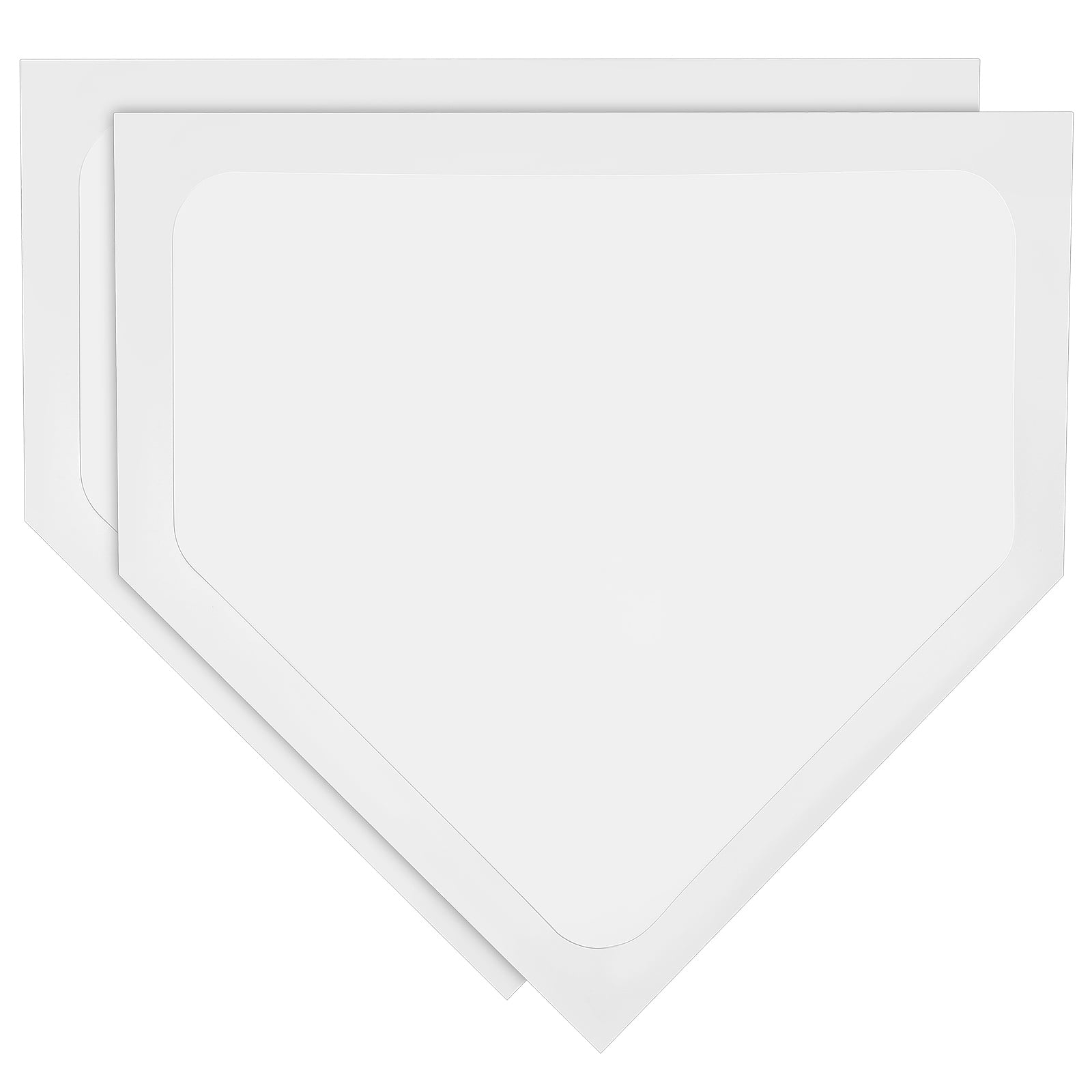 2 Pcs Assiettes de Baseball pour la Maison Assiettes d'Entraînement de Baseball Assiettes de Baseball à Lancer Fournitures de Baseball