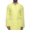 thumbnail image 3 of Atasi Cotton Satin Angrakha Style Long SleeveKurtaFor Men Solid DesignerKurta, 3 of 5