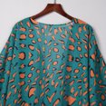 thumbnail image 4 of Cardigan à Manches 3/4 pour Femmes, Cardigan Kimono Imprimé à Manches, Chemise Décontractée Ample et Couvrante, Hauts, Cardigans pour Femmes en Liquidation, 4 of 9