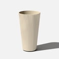 thumbnail image 1 of Veradek Demi Series 26" Tall Plastic-Stone Planter - Sand, 1 of 11