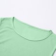 thumbnail image 4 of Yuyuzo Sleeveless Shirts for Men Round Neck Workout Tank Tops Solid Color T Shirts Loose Fitted Tees, 4 of 6