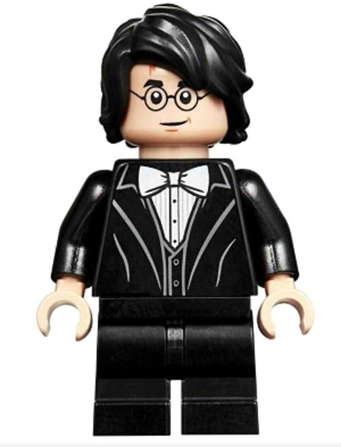 LEGO Harry Potter Black Suit White Bow Tie Minifigure